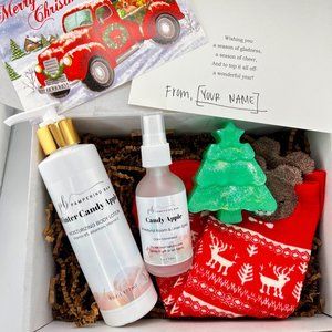 Winter Candy Apple Holiday Spa Gift Set